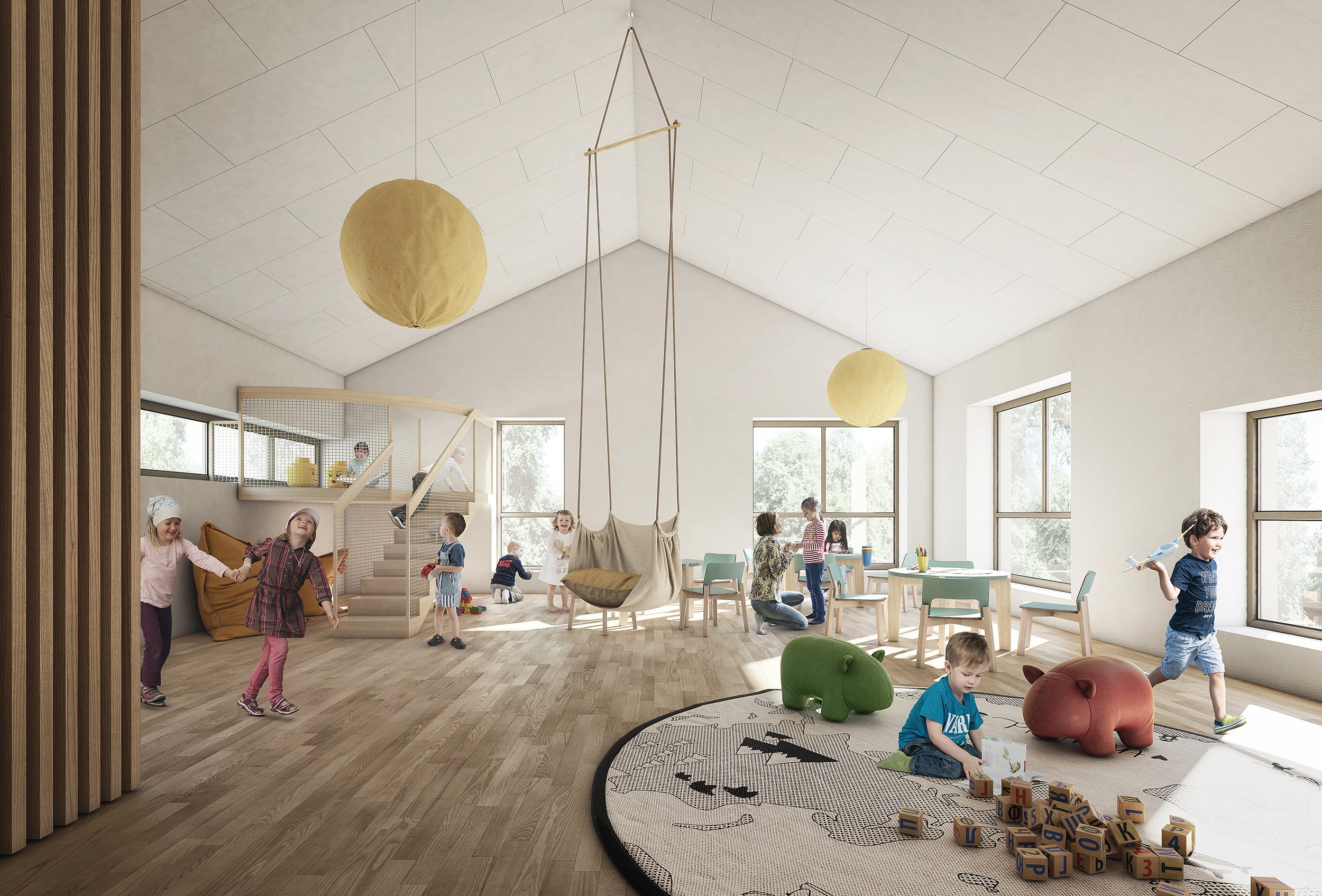Kindergarten KIRCHBERG – Wettbewerb